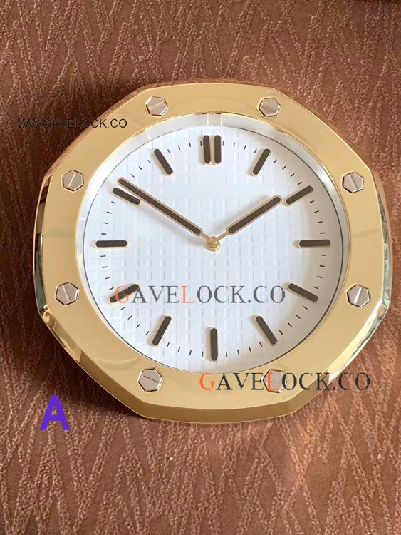 Wholesale Copy Audemars Piguet Royal Oak Gold Wall Clock Wholesale Copy Audemars Piguet Royal Oak Gold Wall Clock